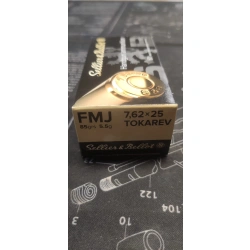 Amunicja 7,62x25 Tokarev S&B
